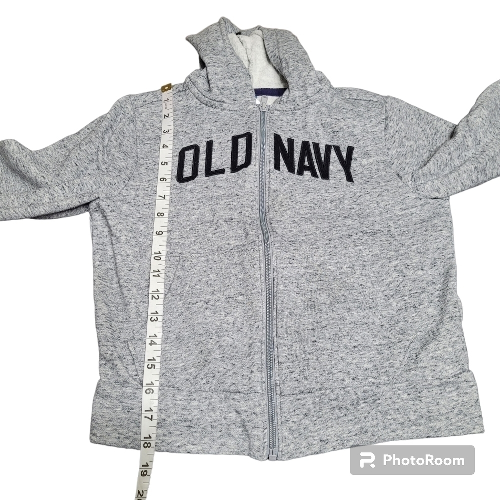 Old Navy Kids 2 Piece Grey Full Zip Hooded Jacket And Joggers Set Size S/M - Picture 6 of 13
